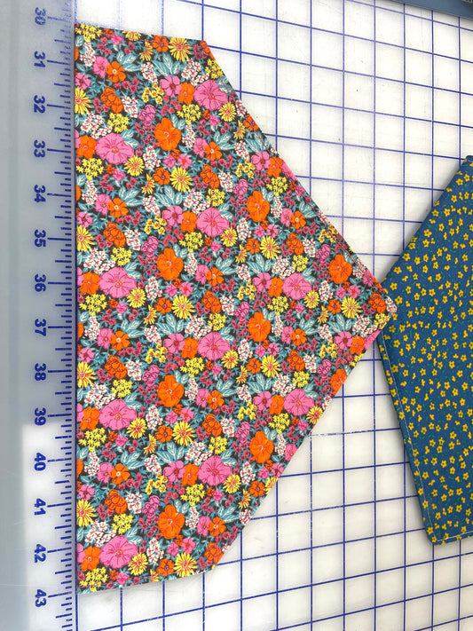 Bright Floral - Over the Collar
